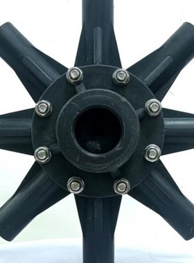 【高品质】污水处理八爪TJ型塑料气浮机 溶气释放器PPR黑色释放头