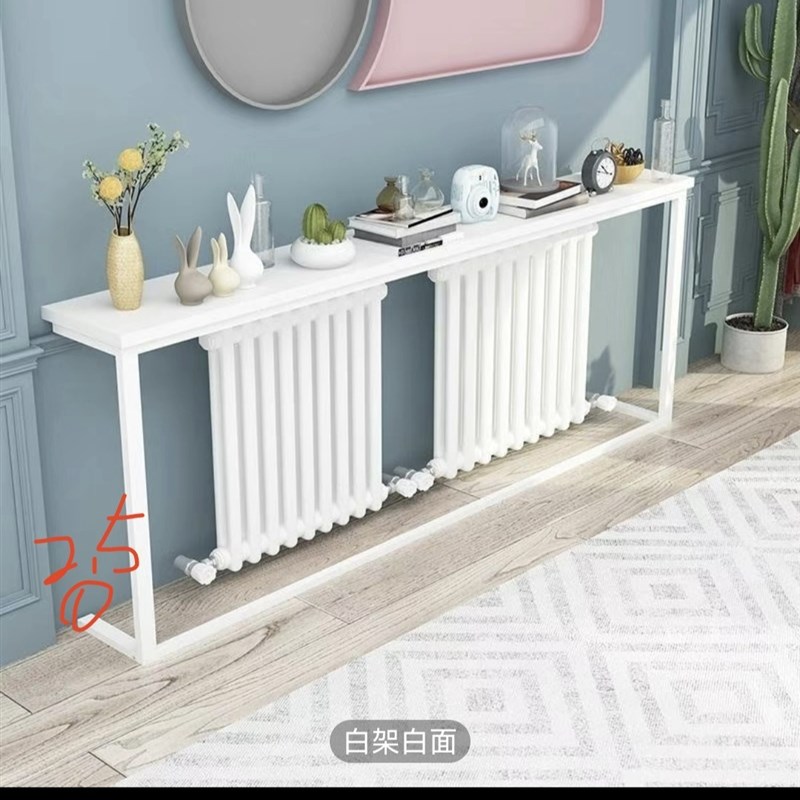 靠墙窄架子暖f气长条床头背靠收纳柜床尾沙发后置物架床边窄夹缝