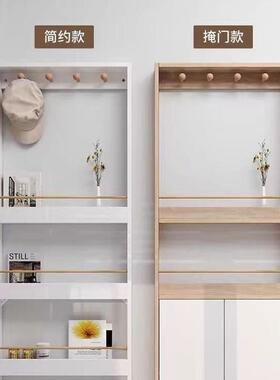 BDY落实收木门薄后置物架家用卧室地书柜极窄儿童绘本架书架纳超