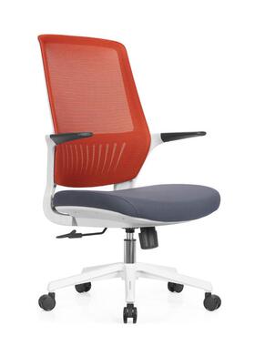 学校办公椅DS-26电家脑网椅办公椅靠背会透议椅升降旋转职员椅办
