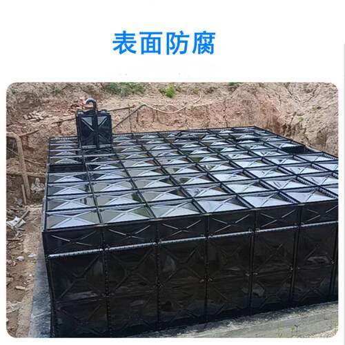 安菲立式组合玻璃钢水箱BDF水箱安装方便容积100立方生活水3*3*2