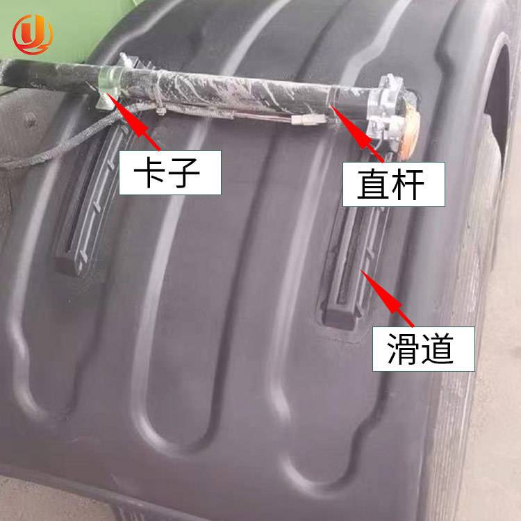厂供大货车塑料挡泥罩大半圆半包围式加强挡泥瓦罐车危运车挡泥板