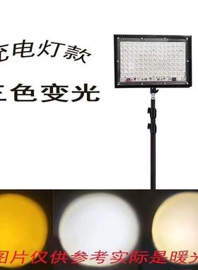 005充电款三色变伸光摆泡地摊灯ed露营户外直播灯缩l灯架用球灯泡