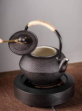 铸铁壶F769T76J茶陶壶茶器家用室围内煮烧水喝茶泡茶壶电炉炉罐罐