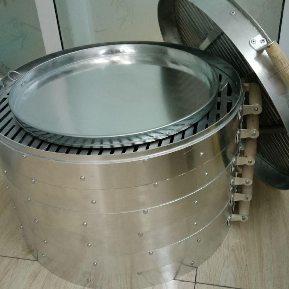 凉皮锣BPJ锣铝底铁帮配蒸笼蒸箱使用模具制厂家直销5个作包邮