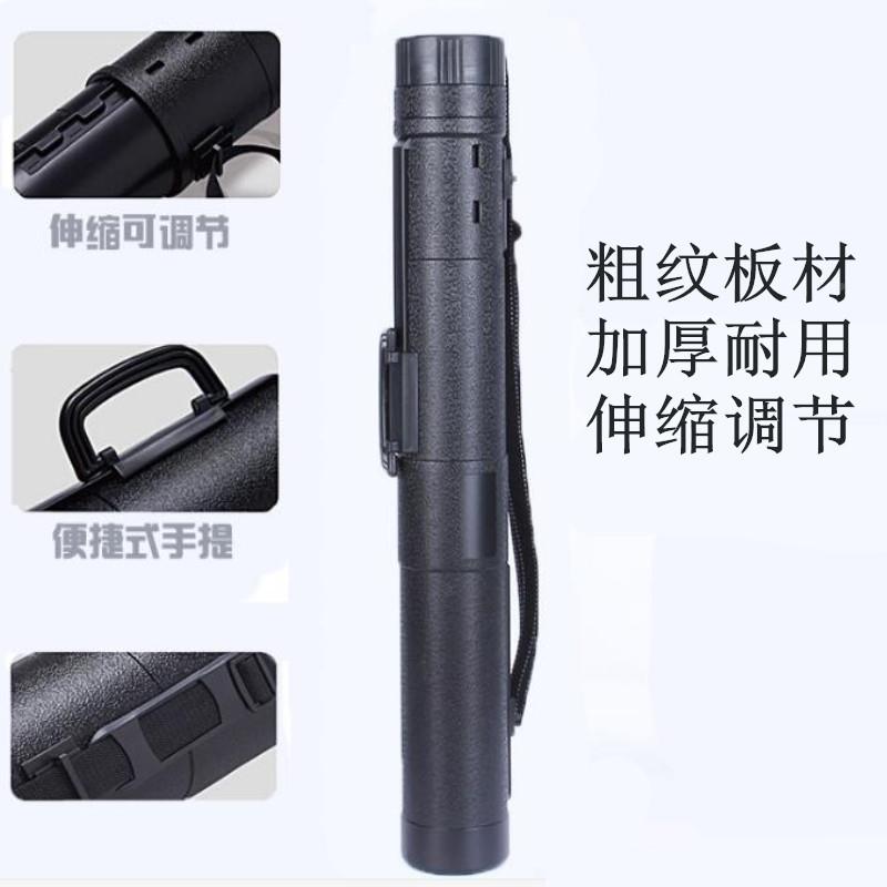 皮纹ZWH缩加厚大号便画桶纸桶塑黑料收纳盒可伸背带色中号学生携