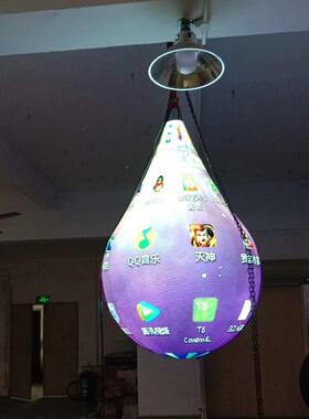 滴屏幕LE形D水滴显示屏全彩滴屏异屏RPW水显示屏厂水家led柔性屏