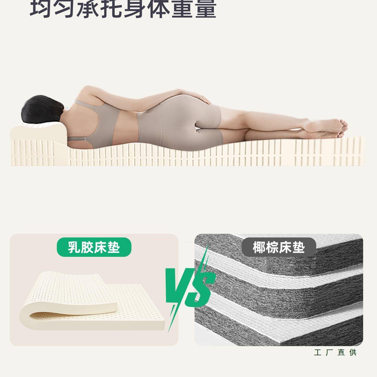 新榻榻米乳F5M6MJ69胶床垫制任意尺寸儿童叠软垫垫定可折床型炕垫