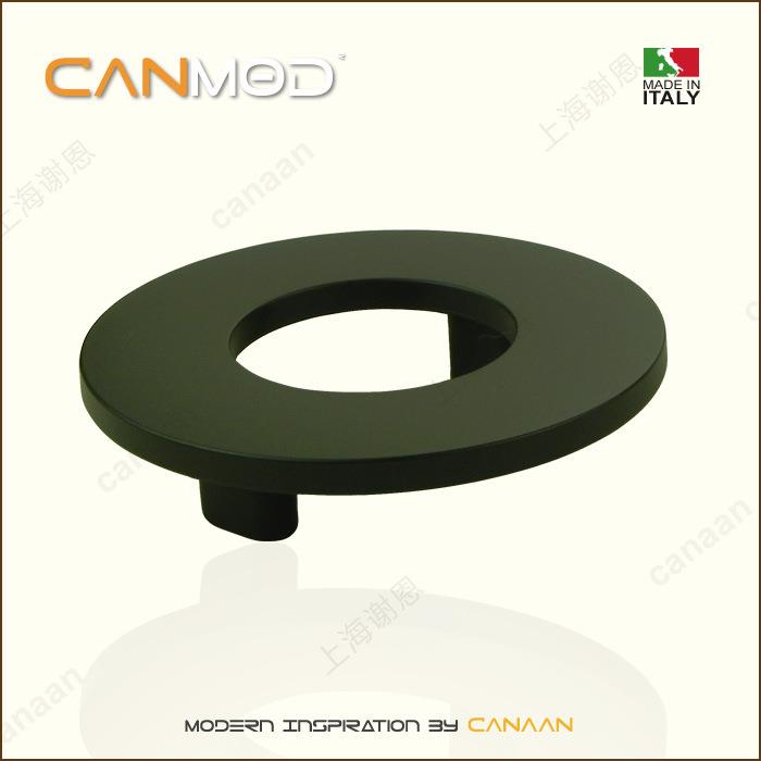 Canmod迦南原装意大进口保ABS塑料环哑黑色抽PL8340屉柜拉手PL门8