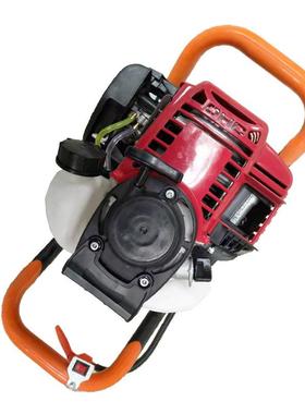 REC汽油提式地坑钻挖机大功率小型打洞机4814F果园植树打桩钻孔4