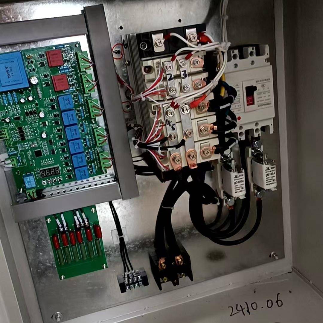 能落电磁盘控吸制柜STX地壁挂杆上安装智控制电磁除铁器配电柜控