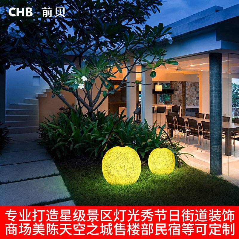 户外led景观灯接电仿真竹笋草坪灯创意水果草坪灯别墅装饰落地灯