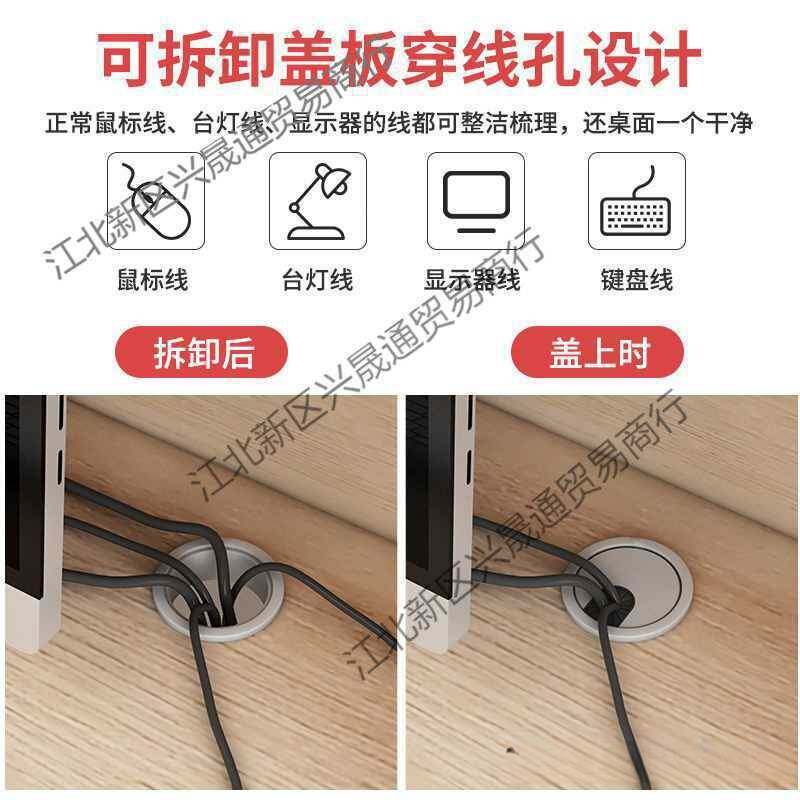 电脑桌子椅子一套台式家用简约书桌书柜一体学生学习桌办公小桌子