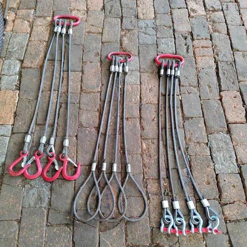 盘扣支架用钢丝绳吊装组合索具绳套扣脚手架吊具起重塔吊使用工具