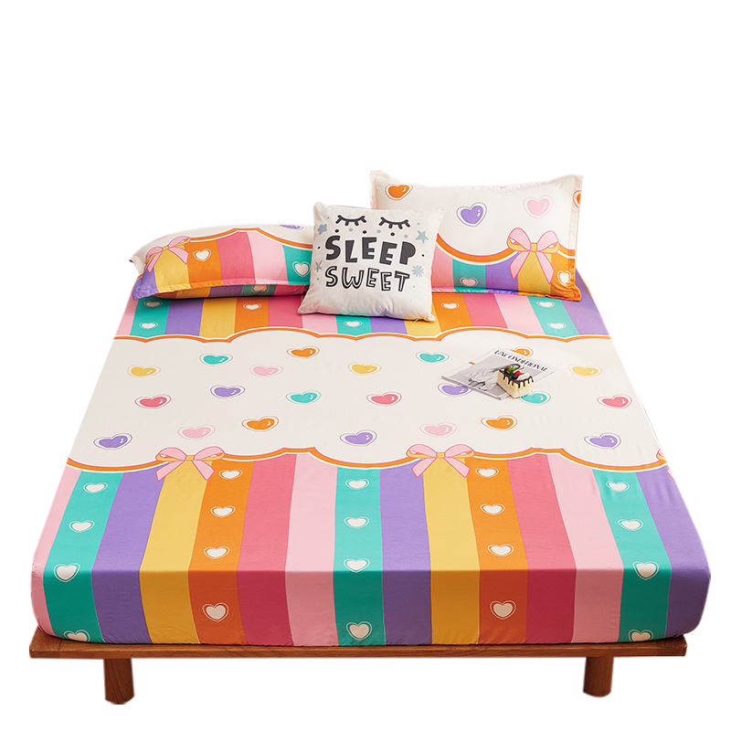 2021年新款网红床笠床罩单件防滑全包防尘床P单席梦思床垫保护套