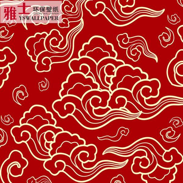 新中式墙纸饭店小餐馆装修专用茶室餐厅店铺中国复古风格酒店壁纸,家装主材,PVC墙纸,淘宝优惠券,粉丝福利购,淘宝优惠卷