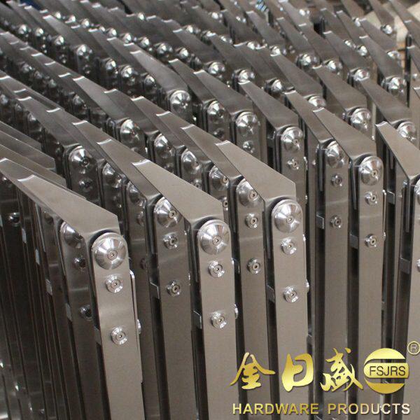 玻璃楼梯扶手\楼梯护栏栏杆\不锈钢立柱\阳台立柱\金日盛工程扶手
