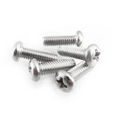 机M2.6盘头十字槽圆头机牙螺丝钉PM2.6 元 12镀镍螺丝