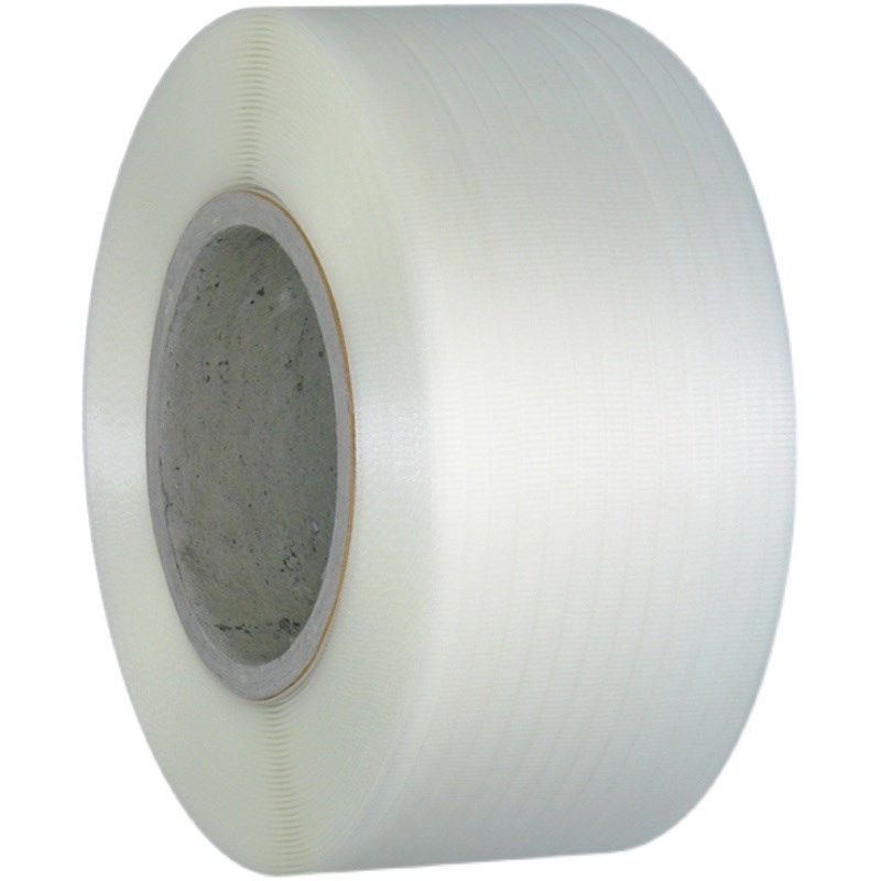 全新料透明打包带热熔塑料带pp带机用捆扎L带物流包装绳手工捆绑