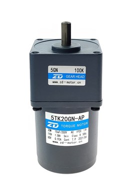 5TK20GN-AP-5GN100K 11B0V 20W力矩电机单相电动机交流调速马达