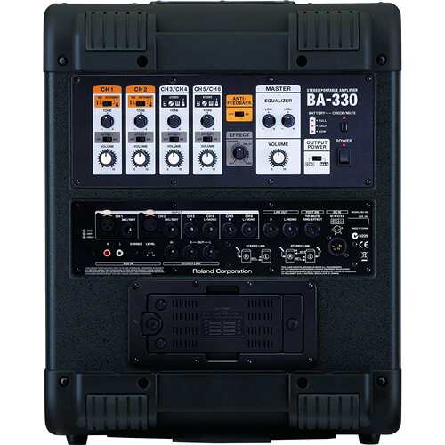 便携式Roland 罗兰 BA-330多功能立体声音箱 吉他键盘电箱琴音响