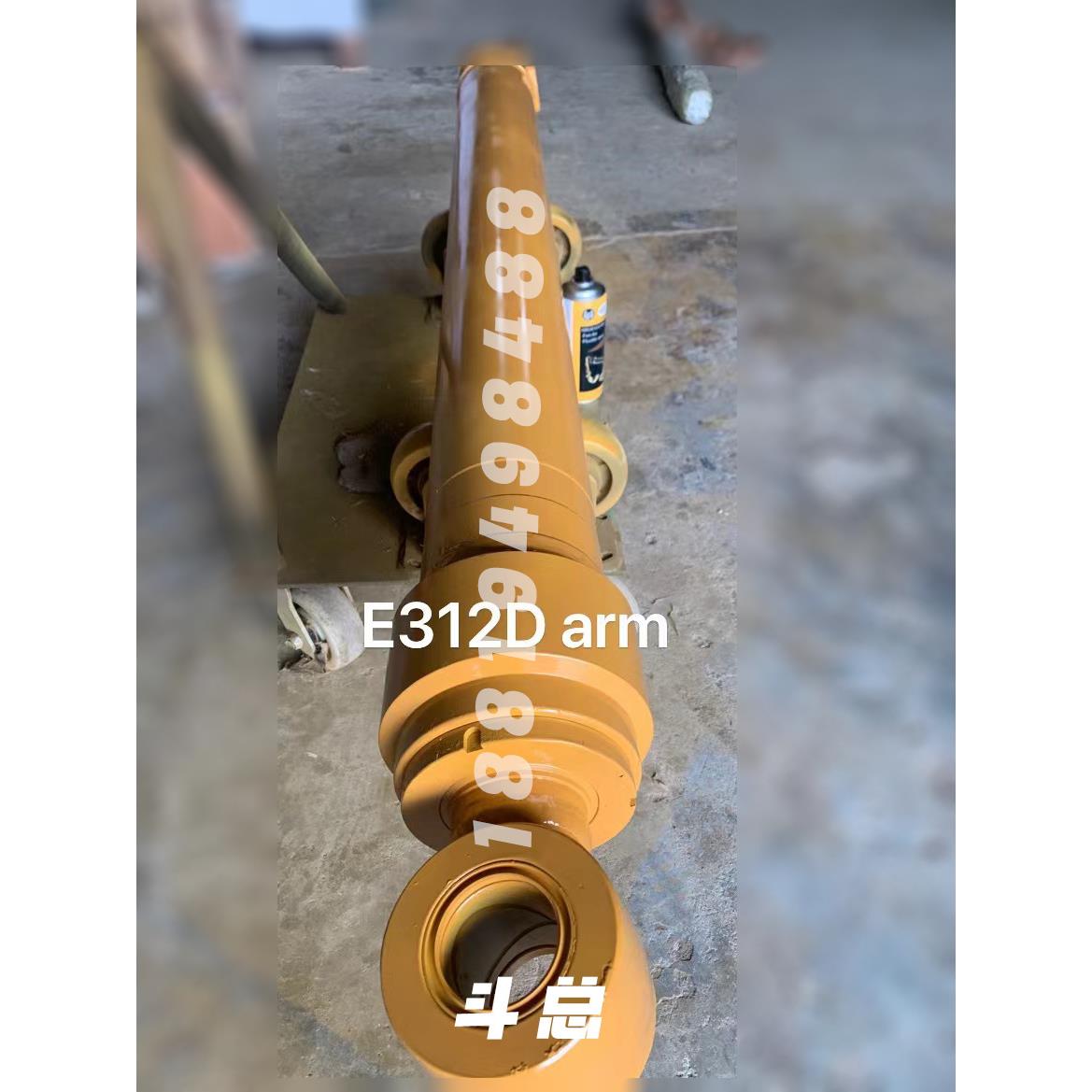 卡特E312D挖机大中小臂油缸总成挖斗杆铲斗液压缸筒盖活塞杆油封
