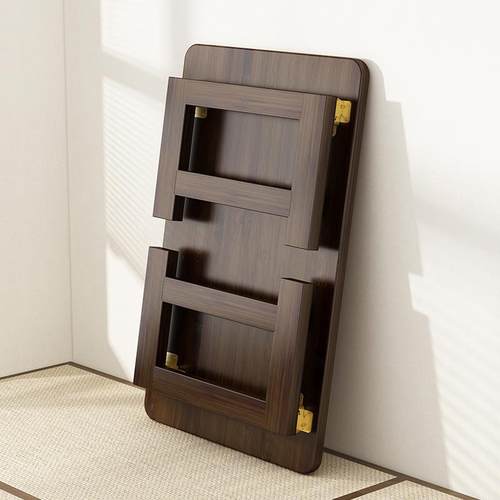 飘窗小子折叠炕桌家用几实木榻榻桌米桌子茶床上pcz001学小习矮桌