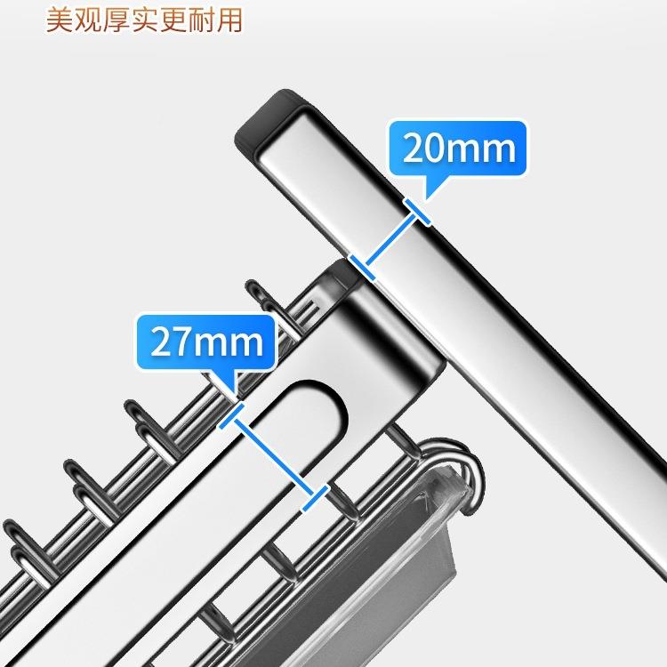 304不筷锈钢厨房碗置物LK-JCB30架碗架多功能沥水架碟盘放碗碗收