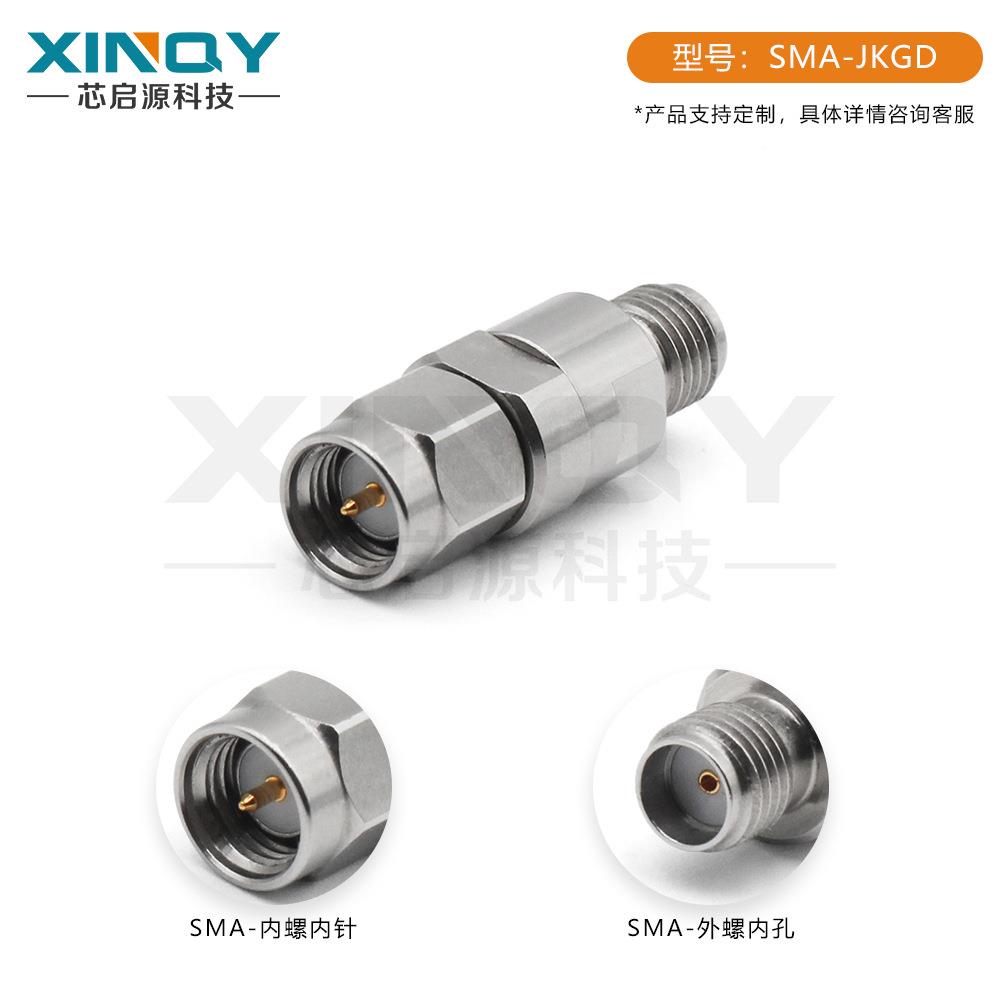 高频18G不钢测M试接头SA-JKIQD射锈频同轴转接头SMA转连接器