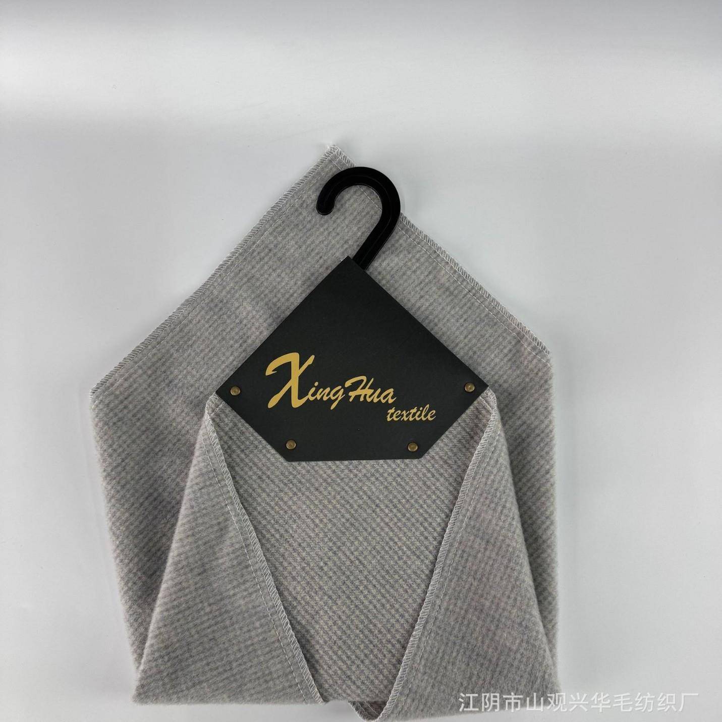 厂家直销羊桑蚕混纺料秋冬毛大衣外套面OOM料丝亲肤柔软面面料