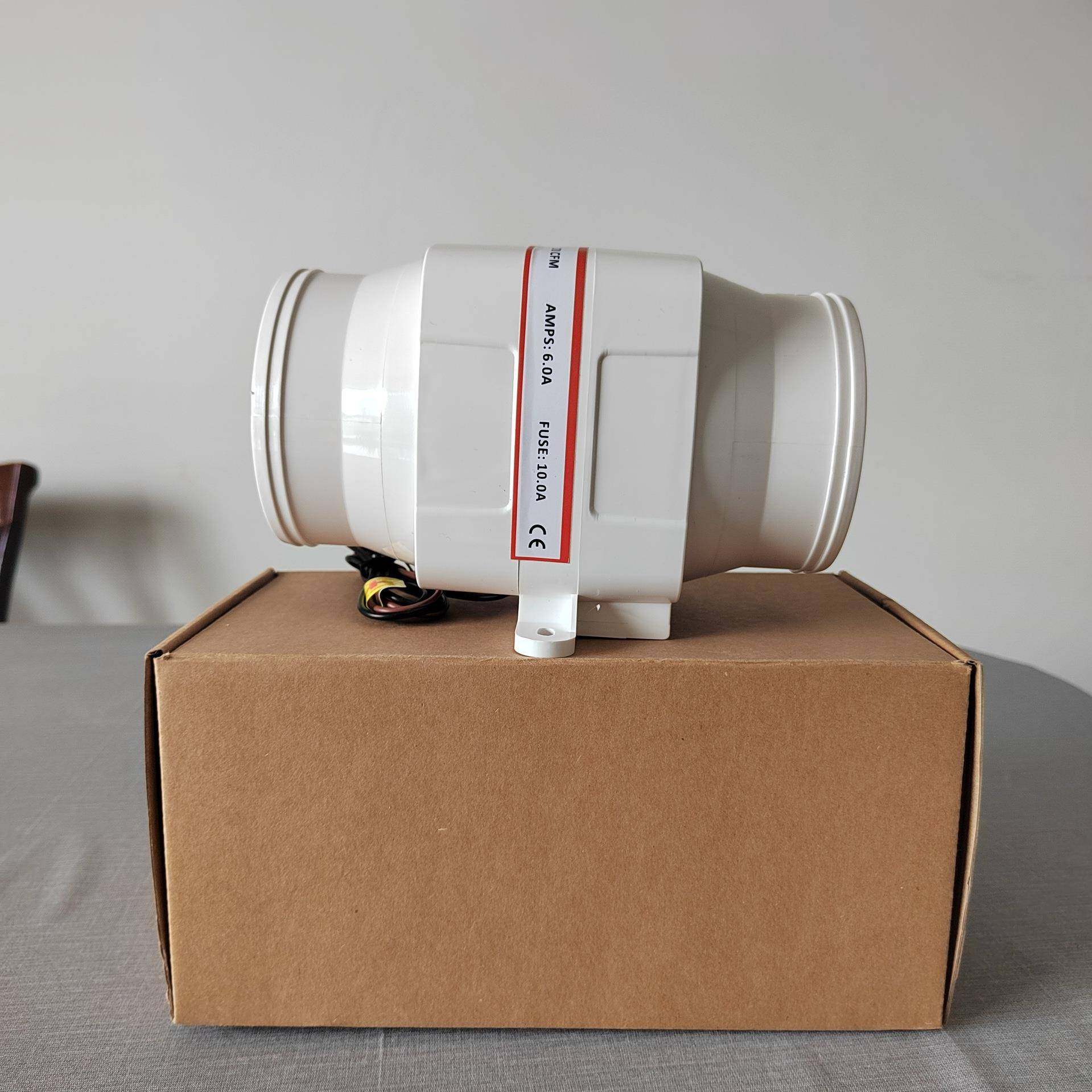 12V/M24V筒大风量低噪音房车游艇船舶风机寸270C752F4静音排风直