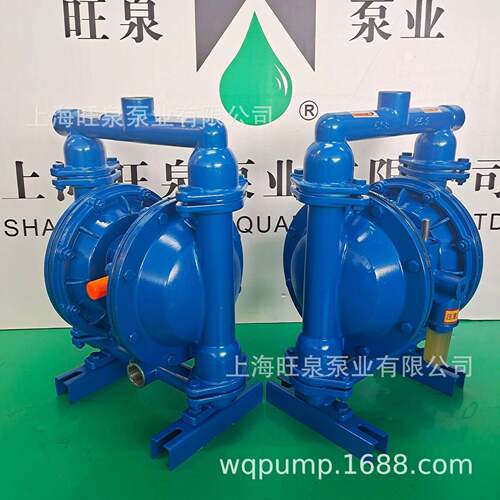 上海BY-5-31、6L隔膜泵、不锈钢气动隔Q381膜泵2双气动隔膜泵