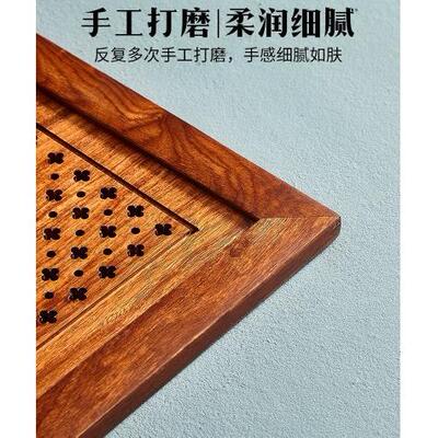 实木配件漏水板嵌入式NQJ茶中间盖板茶盘台面板盖桌可配不锈茶钢