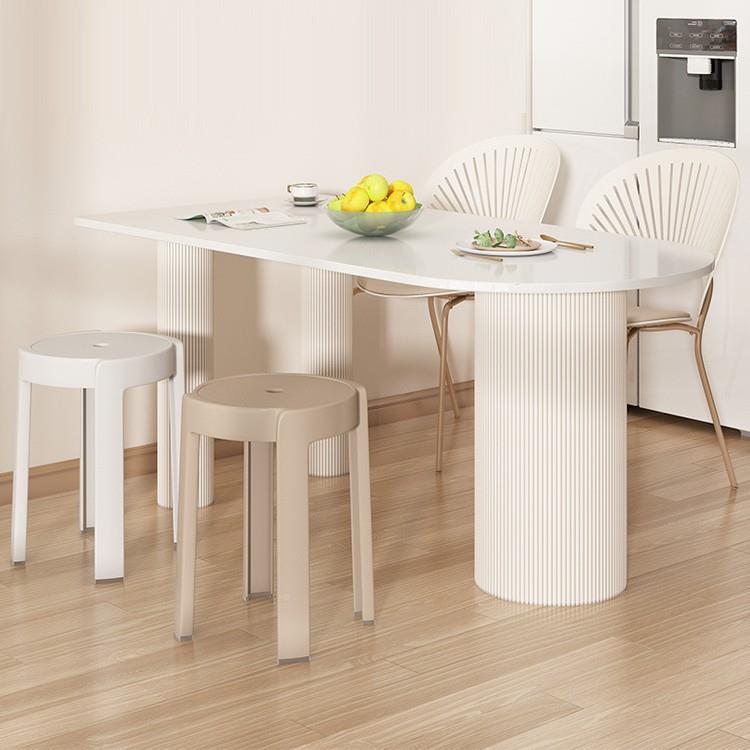 特塑料凳子家用加厚可叠放凳胶餐风桌高板凳可73389摞叠圆凳厚车