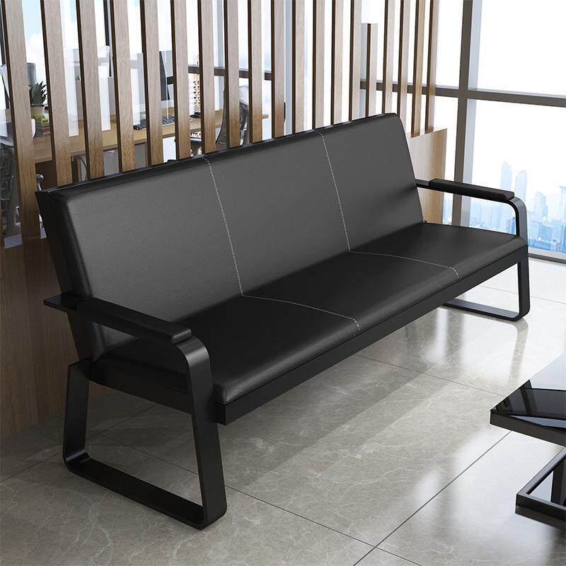 新商务简约款现代办沙发办公室沙发接待会几客洽谈三人位沙发公茶