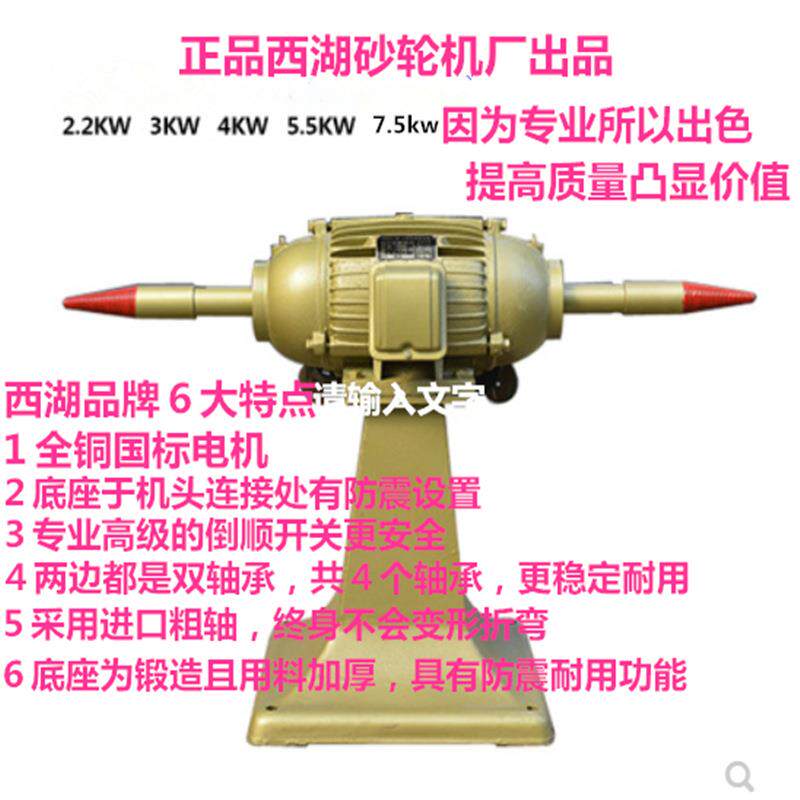 工业用双用落地式三光相动两抛光电机砂打磨机长轴立式抛XDB光机