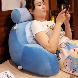 ?居靠护腰贝软包家大背垫床上靠枕护颈靠Fh(h(d$p垫加大宝厚四季