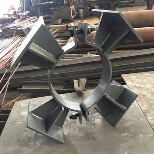 双径向限位支座固定管托 电厂配件管道支吊架弹簧支吊架滑动管托