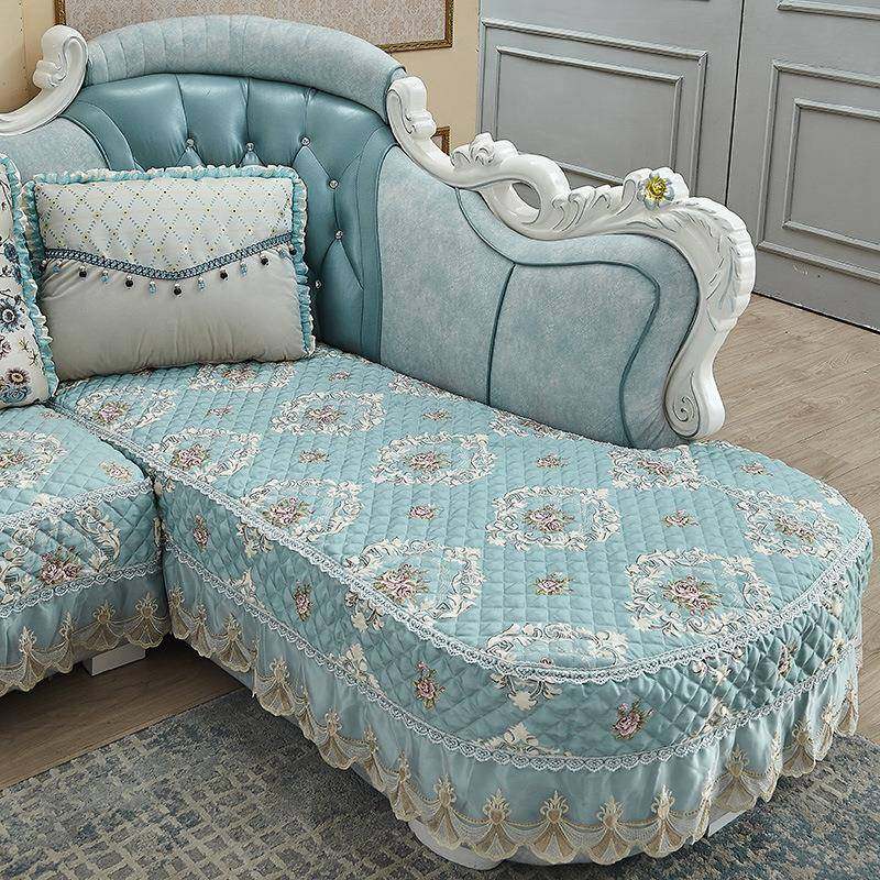 式通沙ZG-59342滑发套罩全包u型欧垫罩防全盖四季用简欧沙发垫套