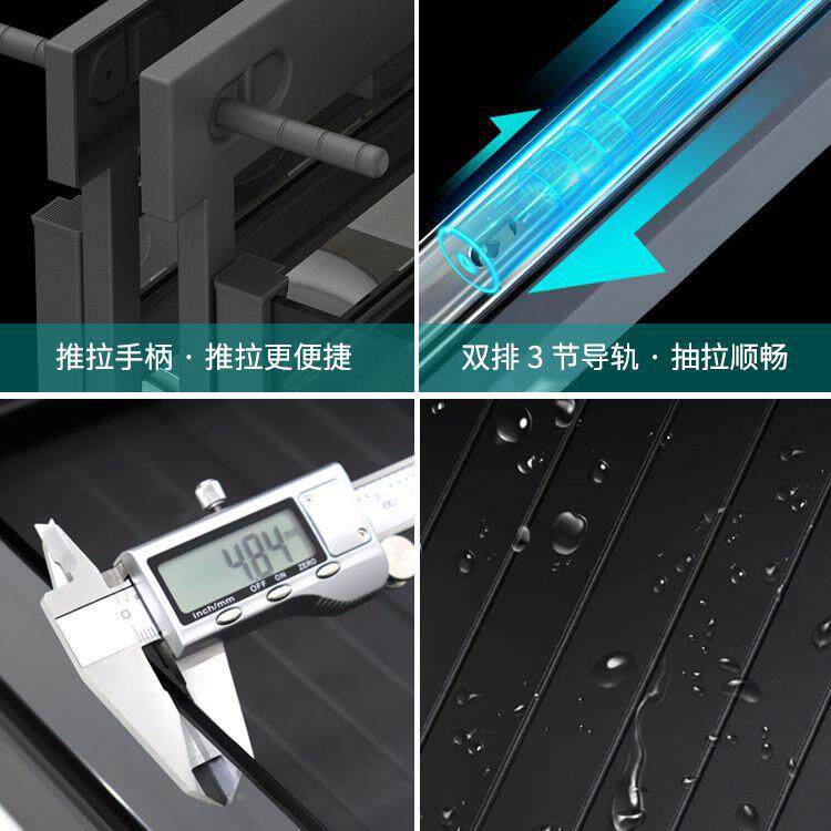 跨橱柜转角拉篮全开小怪物厨458境调味碗碟房篮抽大屉式容量拐角