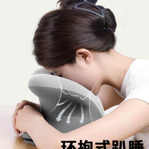 办公室午生趴睡枕小学午睡枕儿童午抱休枕头工F979HT87位趴睡枕头