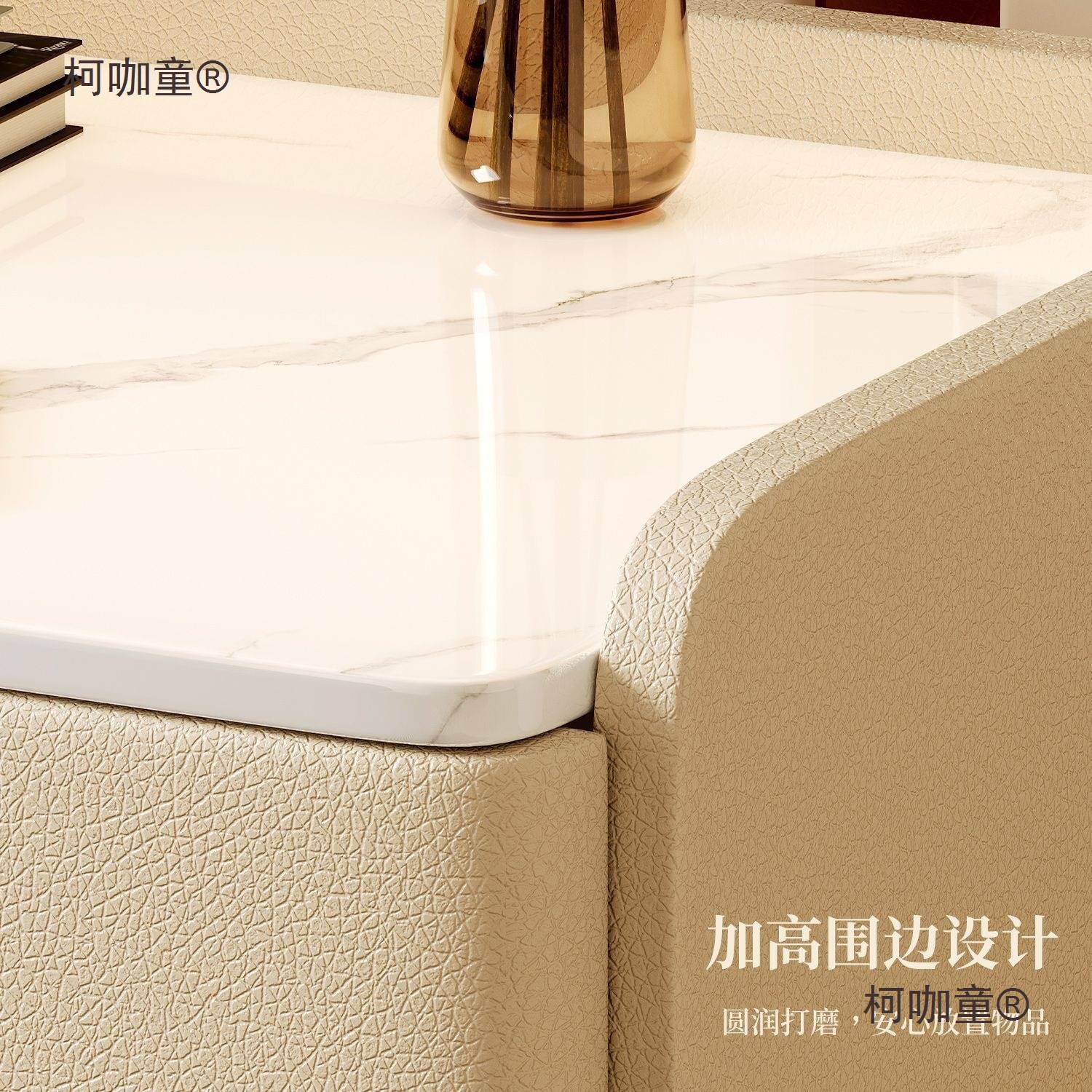 实木床头柜简约现代2024新款轻奢家用小型卧室出租屋床边收麦太保