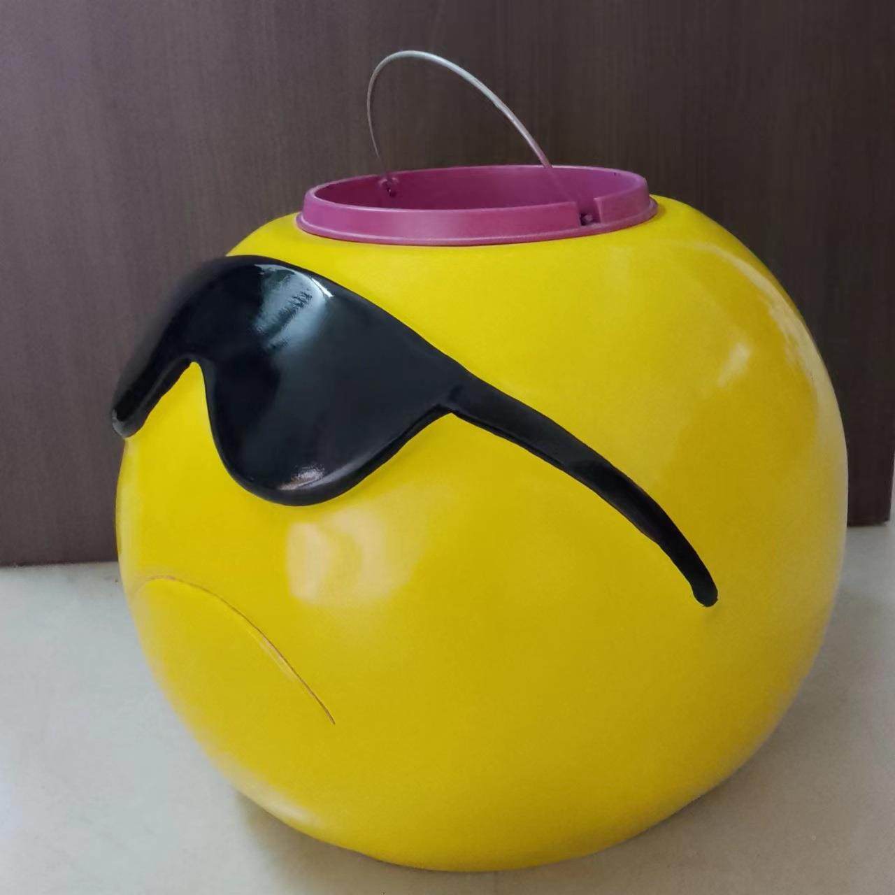 创意通家用物表情包圾桶小可垃爱CF-22103卡儿童废纸篓办公室杂阳,收纳整理,首饰盒,淘宝优惠券,粉丝福利购,淘宝优惠卷