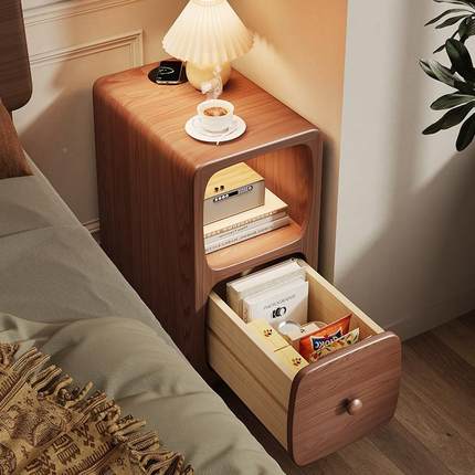 极现窄窄床你XD27款床头柜2024新款柜简约代家用卧室置物柜小户型
