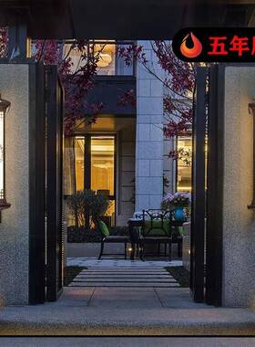 新壁中太阳能灯户外防水庭院灯室式外露楼梯灯ST-24别墅门台口家