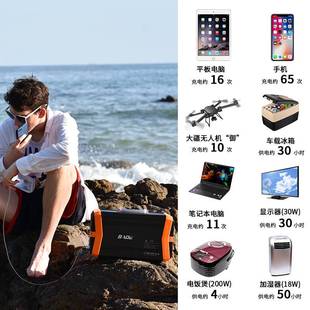 汽车房车备用电源移动户外220V供电环境监测仪器设备应急储能电源