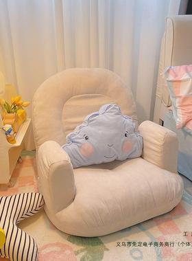 懒榻人沙发单人榻米折飘WFL窗沙发背靠椅卧室阳台休闲网红叠小沙