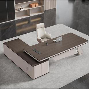 轻TYM 3189奢董事长办公室老板简桌办公椅桌现代约桌合轻总裁大组