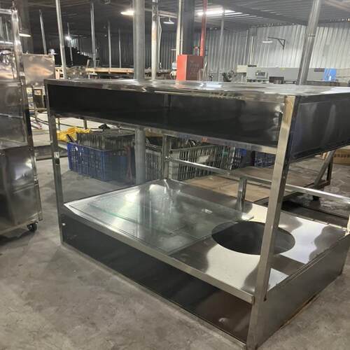 产专业各餐车类汤粉车厨房品用车具529明档烧腊车摆摊车工厂直销