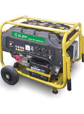 家瓦用便携式汽油发6电机RQL组80007000w220v小型5kw瓦2千20伏单